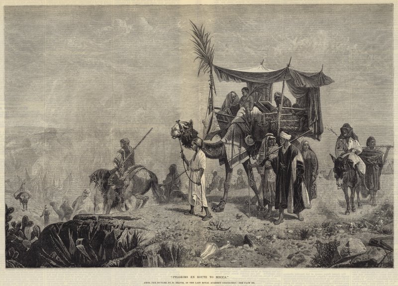 Pèlerins en route pour La Mecque - Richard Beavis