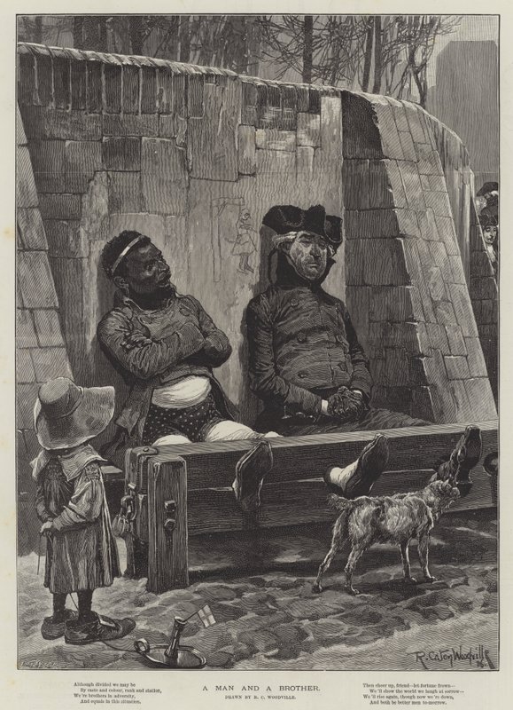 Un homme et un frère - Richard Caton Woodville junior