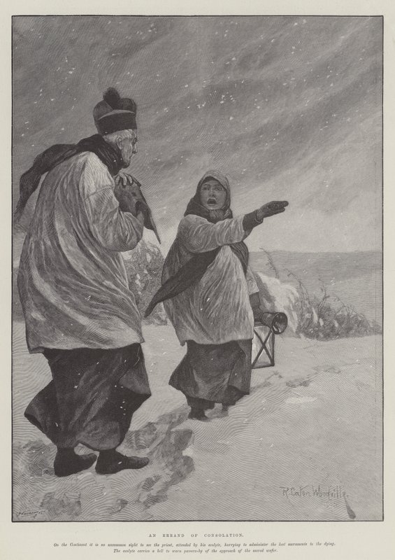 Une mission de consolation - Richard Caton Woodville junior