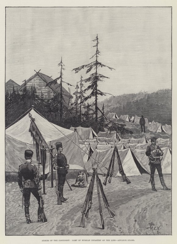 Armées du continent, camp d