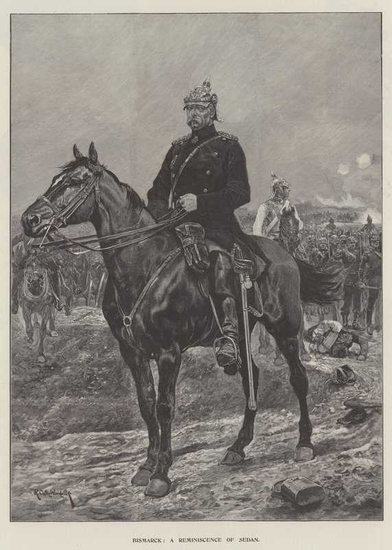 Bismarck, un souvenir de Sedan - Richard Caton Woodville junior