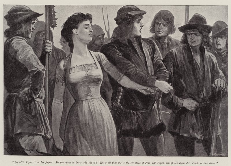 Illustration pour Noemi, par S Baring Gould - Richard Caton Woodville junior