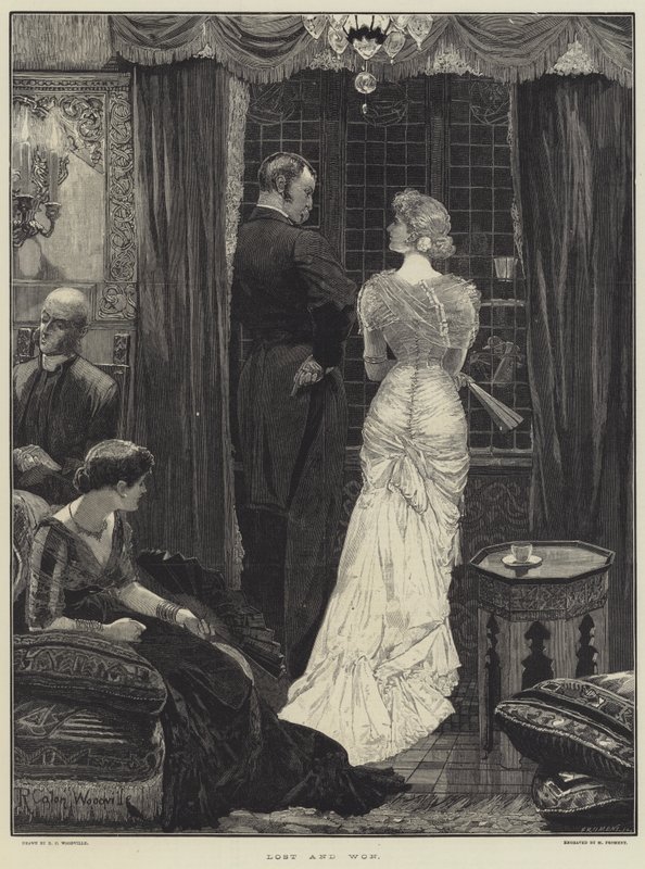 Perdu et gagné - Richard Caton Woodville junior
