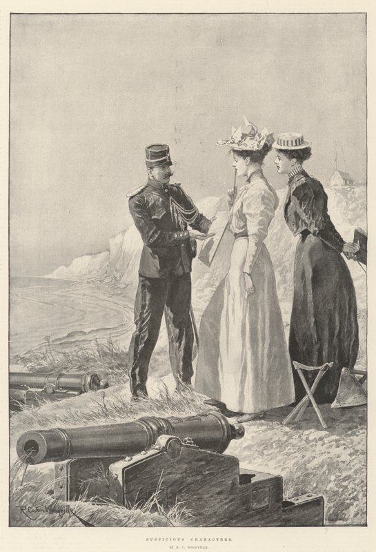 Personnages suspects - Richard Caton Woodville junior