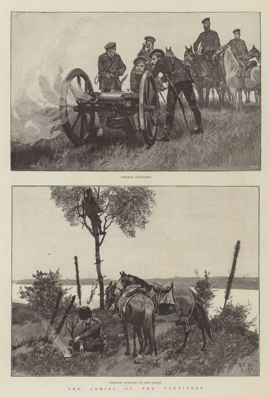 Les armées du continent - Richard Caton Woodville junior