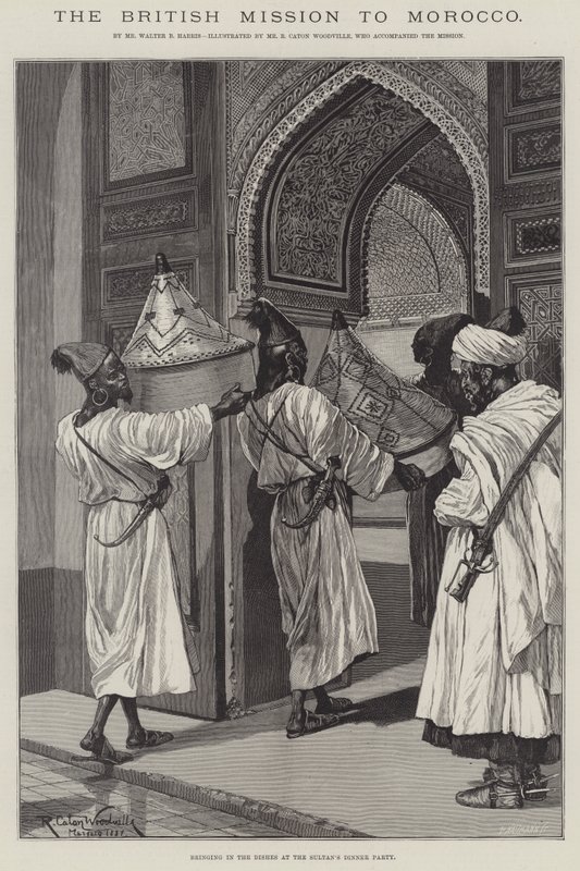 La Mission Britannique au Maroc - Richard Caton Woodville junior