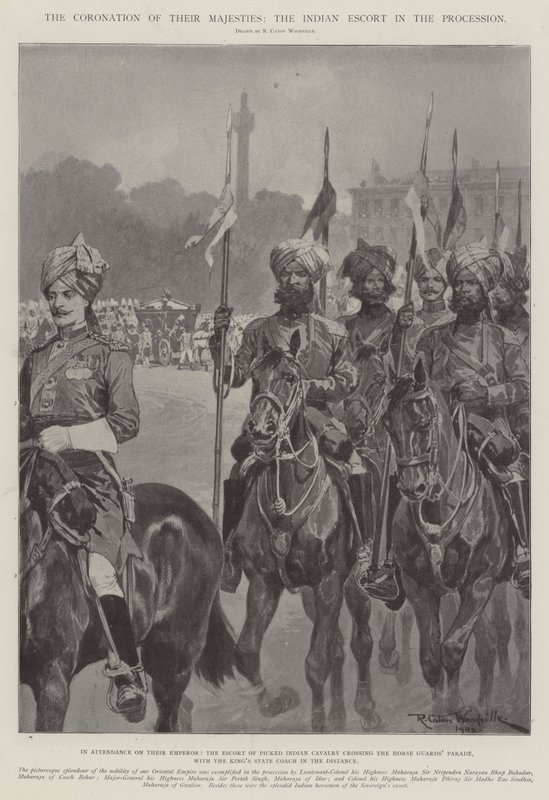Le couronnement de Leurs Majestés, l
