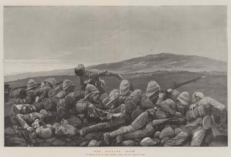 Le vaillant Irlandais - Richard Caton Woodville junior