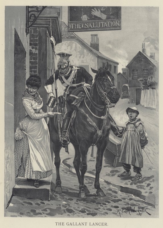 Le lancier galant - Richard Caton Woodville junior