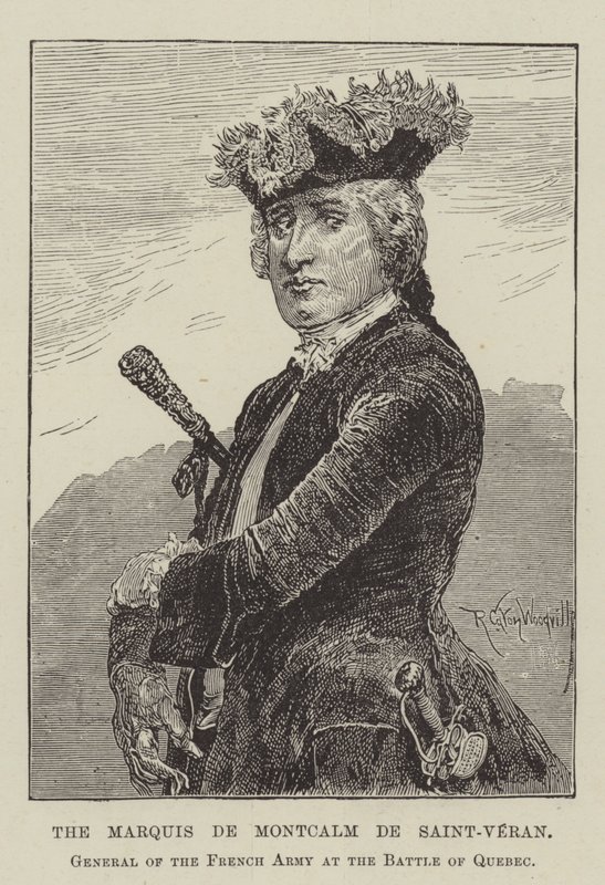 Le marquis de Montcalm de Saint-Véran, général de l