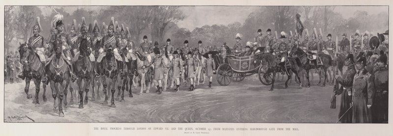 Le Progrès Royal à travers Londres d