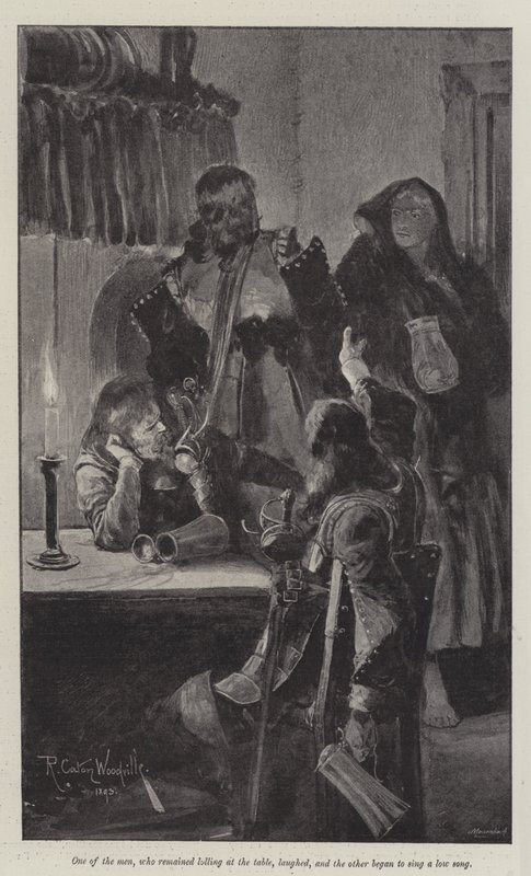 Sous la robe rouge, par Stanley J Weyman - Richard Caton Woodville junior