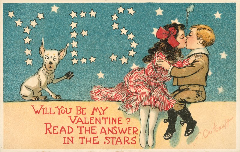 Veux-tu être mon valentin ? Lis la réponse dans les étoiles - Richard Felton Outcault