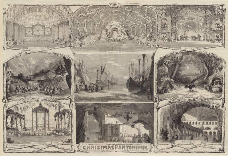 Pantomimes de Noël - Richard Principal Leitch