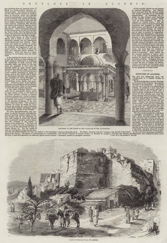 Croquis en Algérie - Richard Principal Leitch