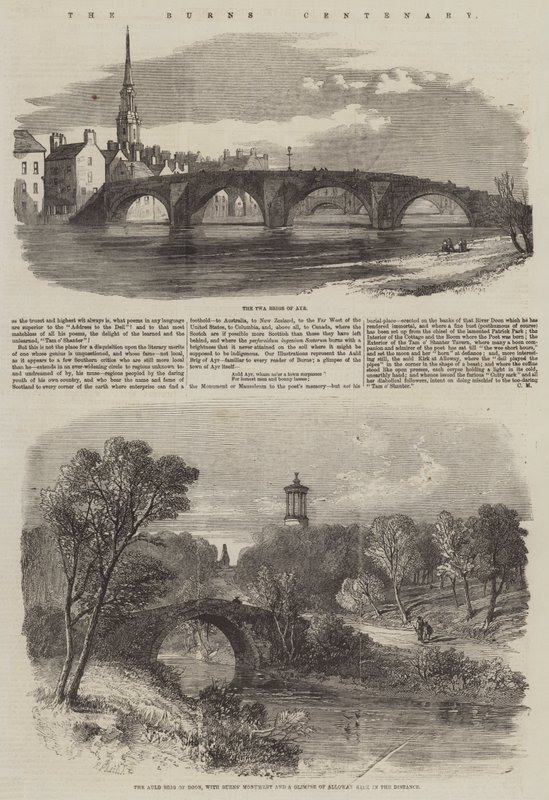 Le centenaire de Burns - Richard Principal Leitch