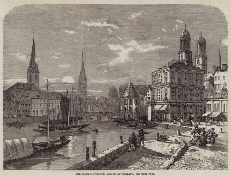 La Conférence de paix, Zurich, Suisse - Richard Principal Leitch