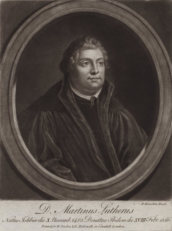Martin Luther, prêtre allemand, théologien et réformateur protestant - Richard (after) Houston