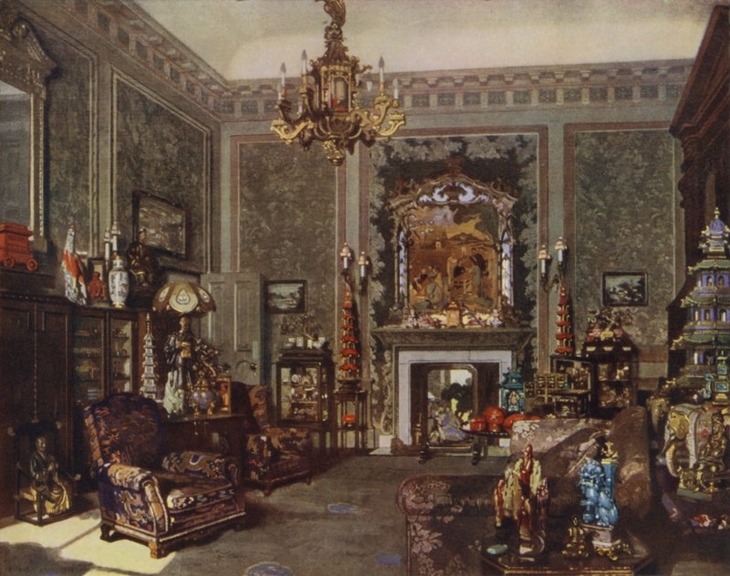 Chambre Chinoise Chippendale de la Reine Mary, Palais de Buckingham, Londres - Richard (after) Jack