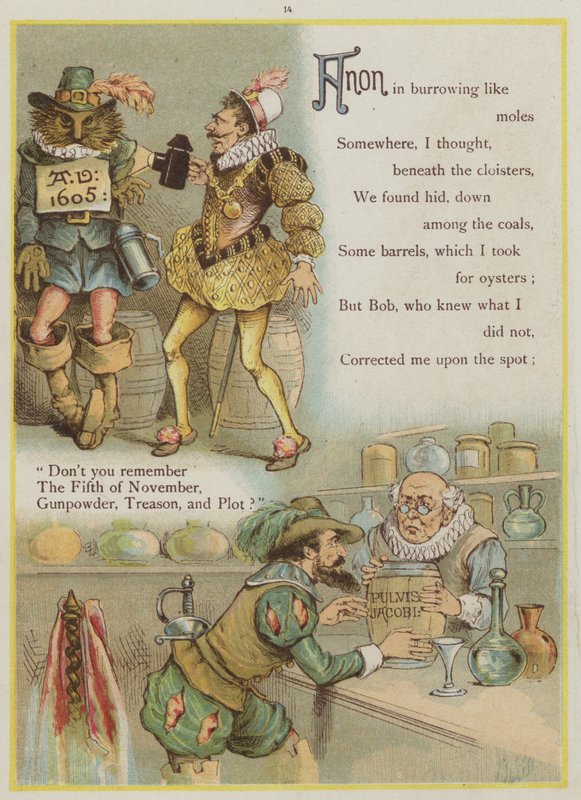 Page de Upstream par Richard Andre, Guy Fawkes et le complot des poudres - Richard Andre