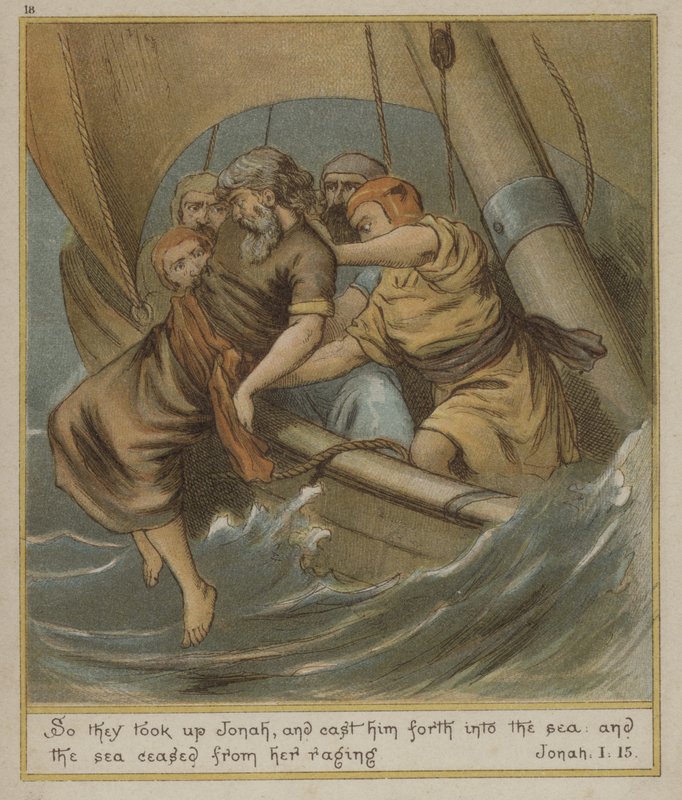 Alors ils prirent Jonas et le jetèrent à la mer - Richard Andre