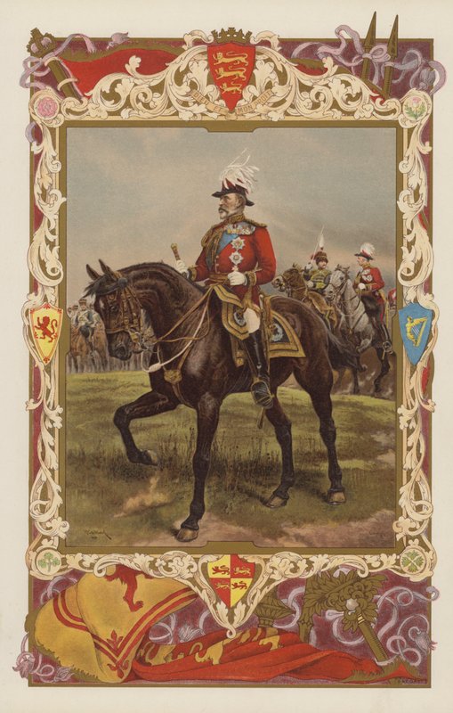 Le roi Édouard VII en uniforme de maréchal - Richard Caton II (after) Woodville