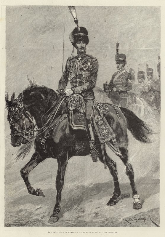 Le Dernier Duc de Clarence (gravure) - Richard Caton II (after) Woodville