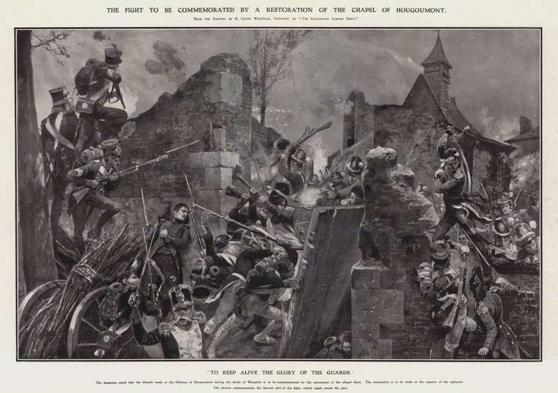 Pour maintenir la gloire des Gardes - Richard Caton II (after) Woodville