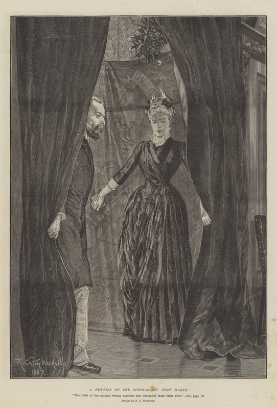 Une Phyllis des Sierras, par Bret Harte - Richard Caton Woodville junior