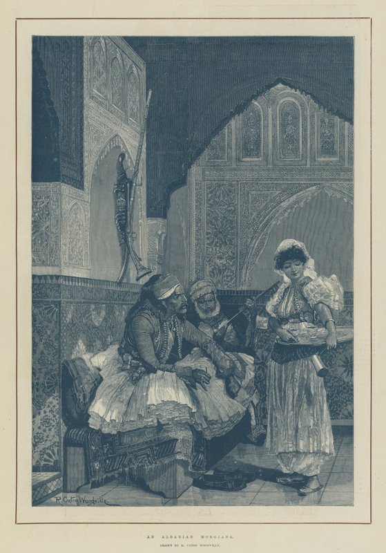 Une Morgiana albanaise - Richard Caton Woodville junior