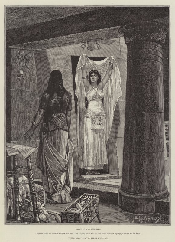 Cléopâtre, par H. Rider Haggard - Richard Caton Woodville junior