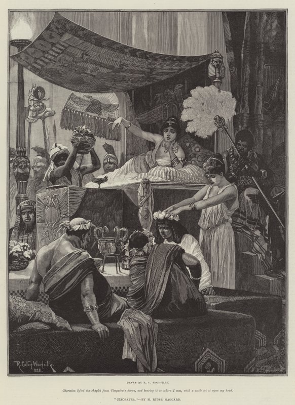 Cléopâtre, par H. Rider Haggard - Richard Caton Woodville junior