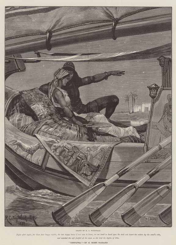 Cléopâtre, par H. Rider Haggard - Richard Caton Woodville junior
