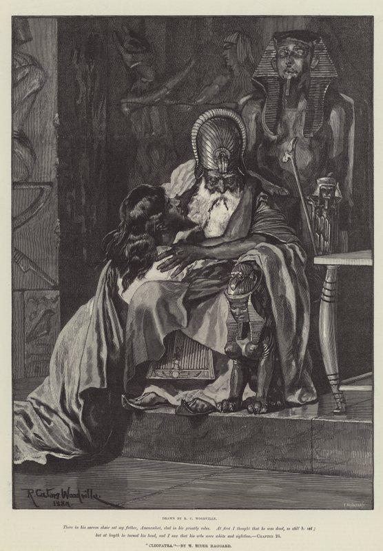 Cléopâtre, par H Rider Haggard - Richard Caton Woodville junior