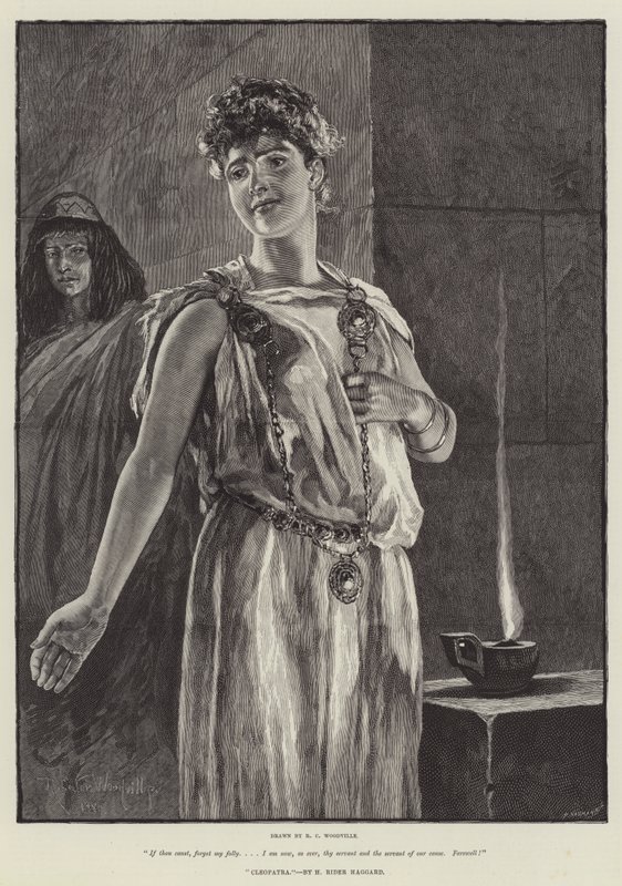 Cléopâtre, par H. Rider Haggard - Richard Caton Woodville junior