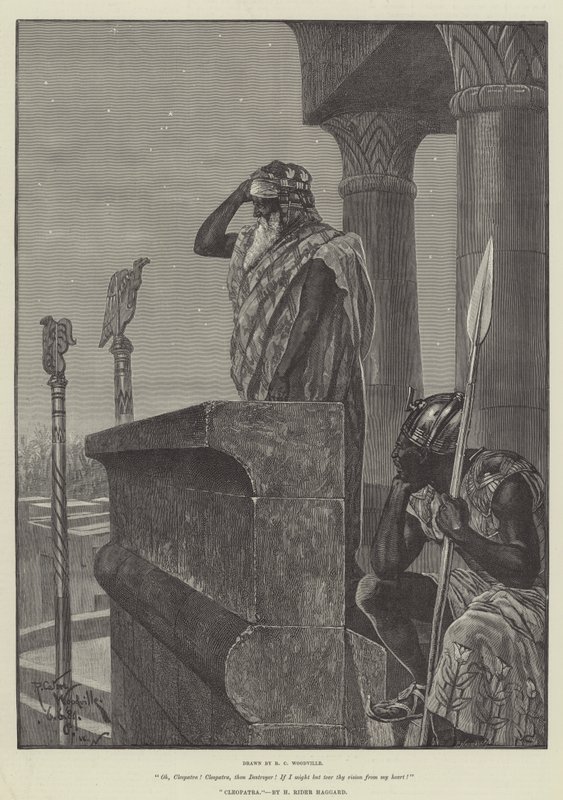 Cléopâtre, par H Rider Haggard - Richard Caton Woodville junior