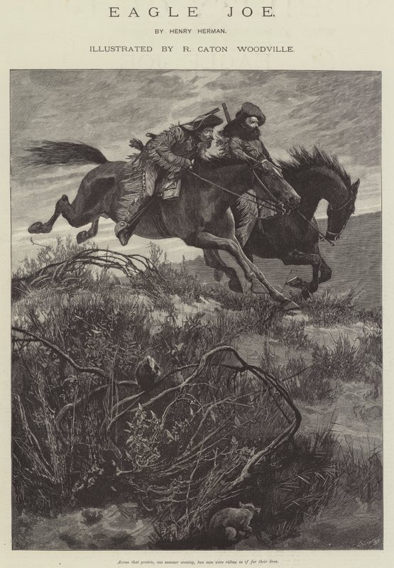 Eagle Joe, par Henry Herman - Richard Caton Woodville junior