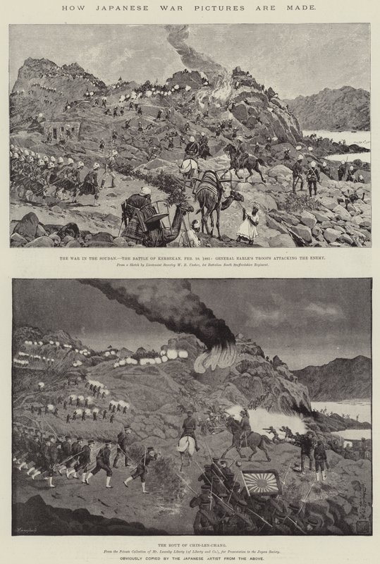 Comment sont fabriquées les images de guerre japonaises - Richard Caton Woodville junior