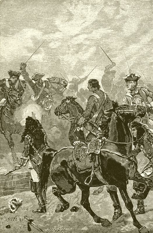 Marlborough à Ramilies - Richard Caton Woodville junior