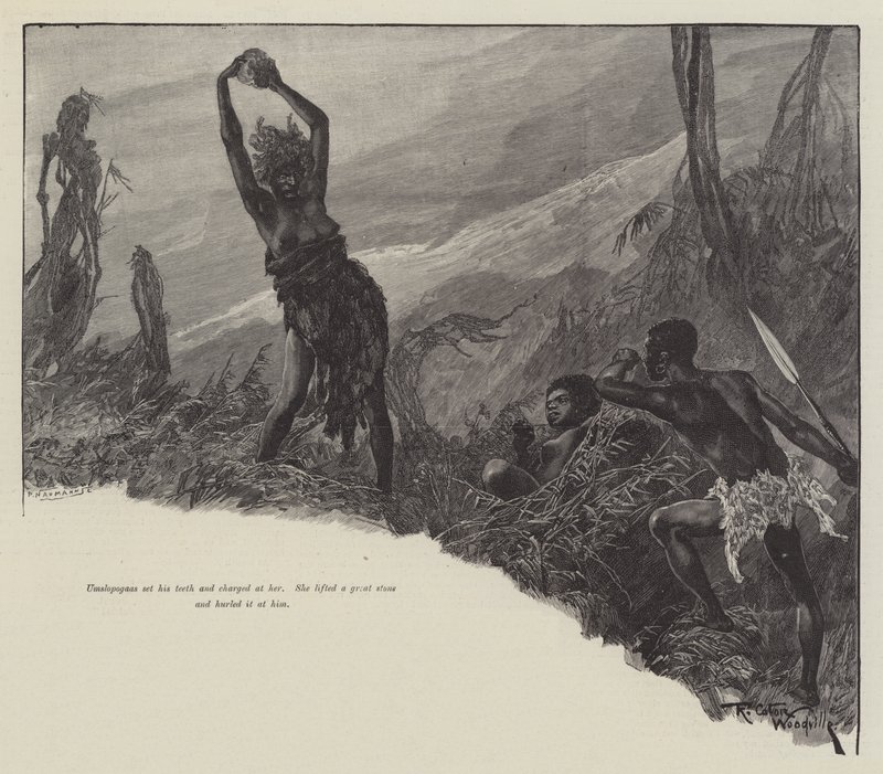 Nada la Lys, par H Rider Haggard - Richard Caton Woodville junior