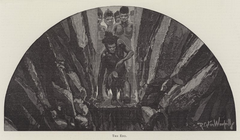 Nada la Lily, par H. Rider Haggard - Richard Caton Woodville junior