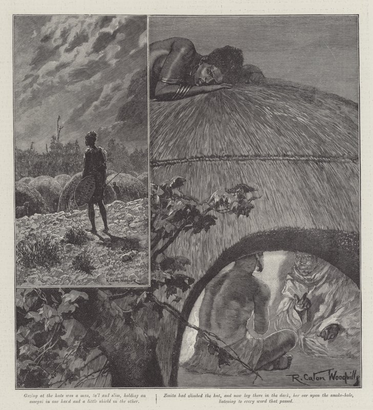 Nada la Lys, par H Rider Haggard - Richard Caton Woodville junior