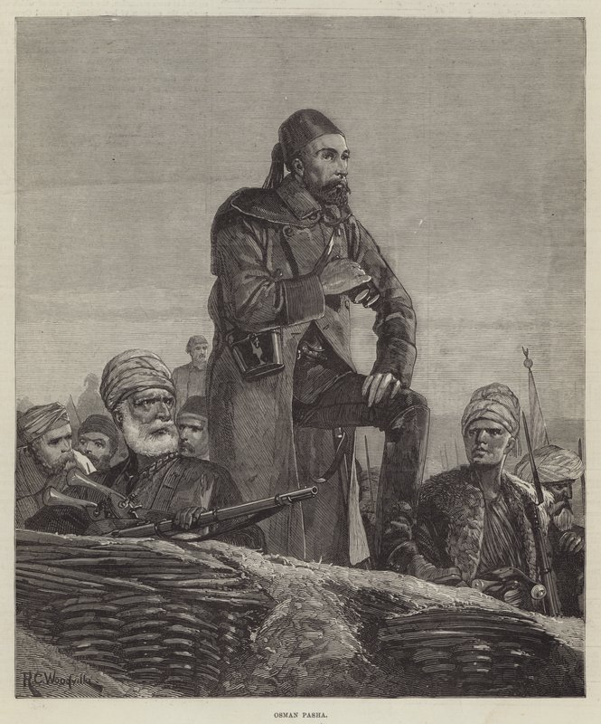 Osman Pacha - Richard Caton Woodville junior