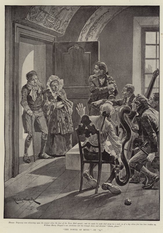 Le pouvoir de la musique - Richard Caton Woodville junior