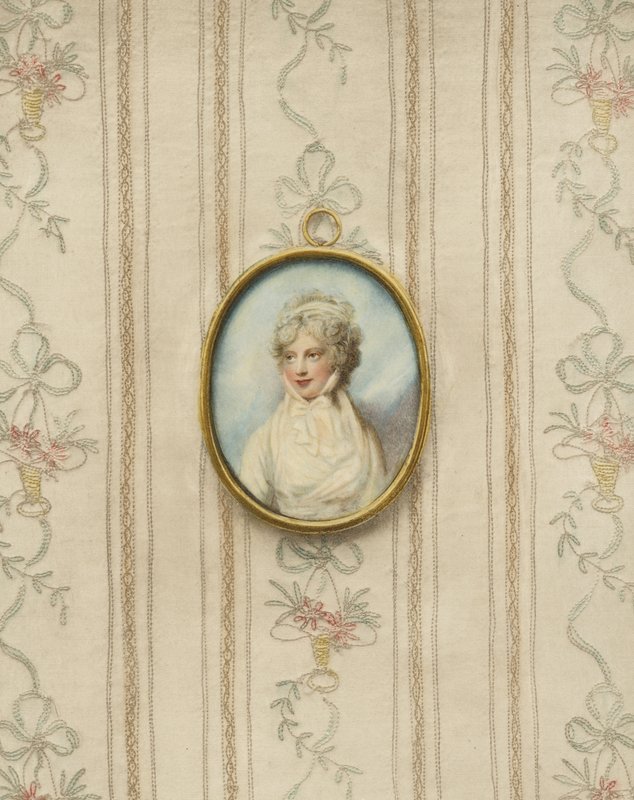 Portrait de la princesse Sophia, 5ème fille du roi George III - Richard Cosway