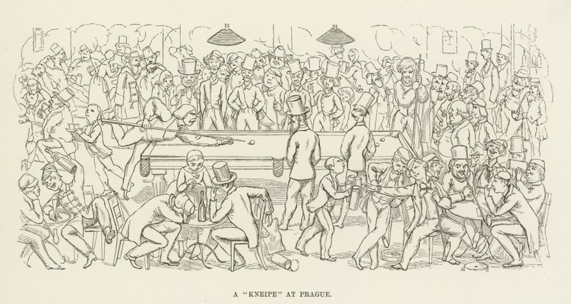 Une Kneipe à Prague - Richard Doyle