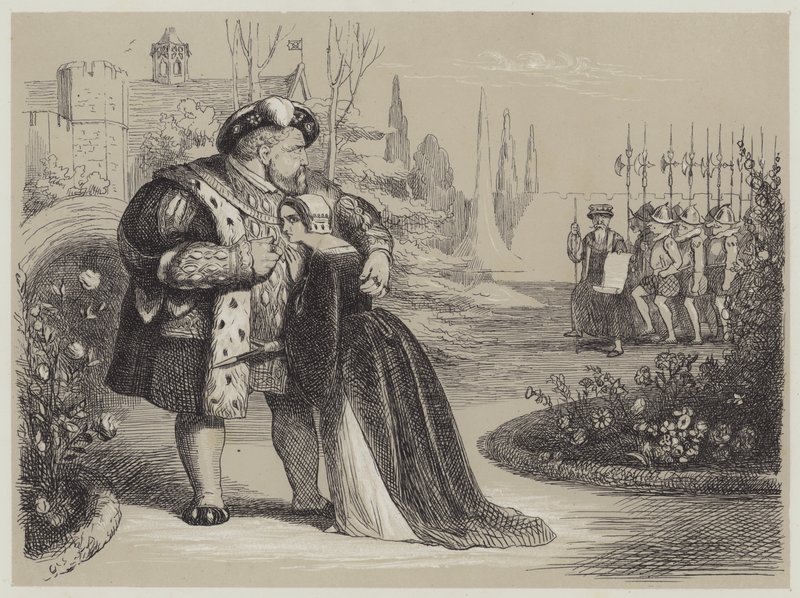 Moment critique dans la vie de Catherine Parr - Richard Doyle