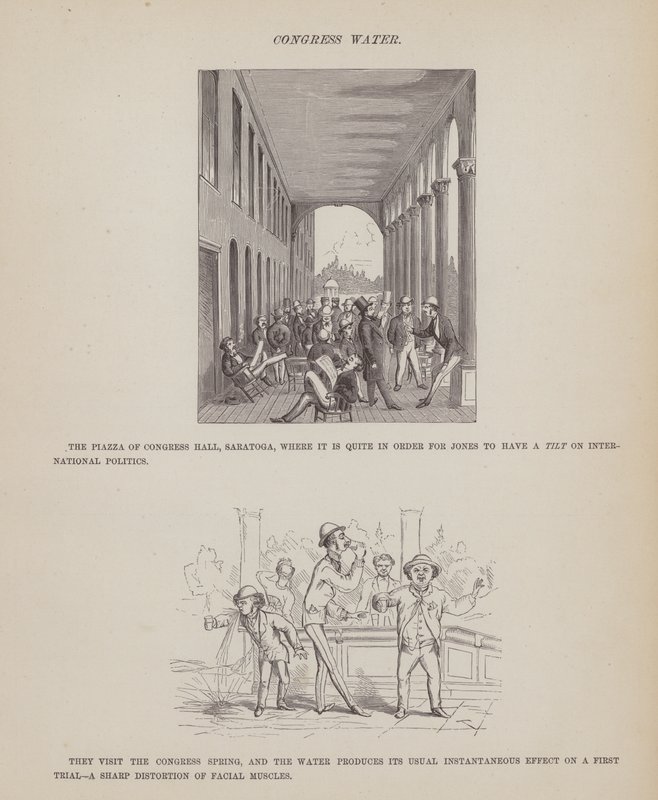 Page de La tournée américaine de Messieurs Brown, Jones et Robinson (gravure) - Richard Doyle