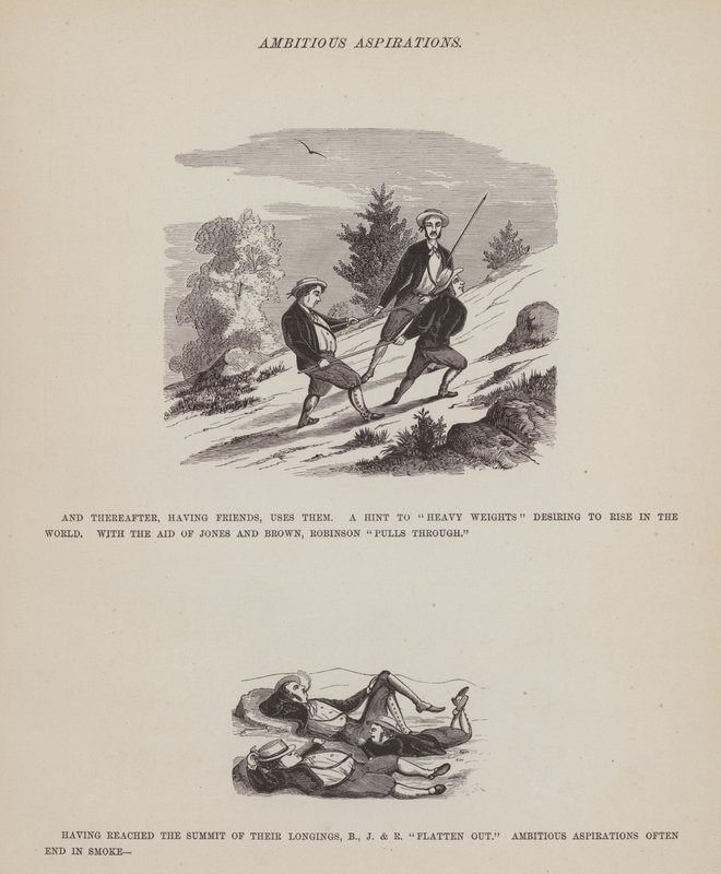 Page de La tournée américaine de Messieurs Brown, Jones et Robinson (gravure) - Richard Doyle