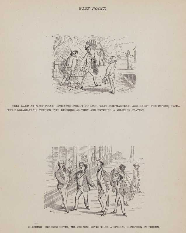 Page de La tournée américaine de Messieurs Brown, Jones et Robinson (gravure) - Richard Doyle